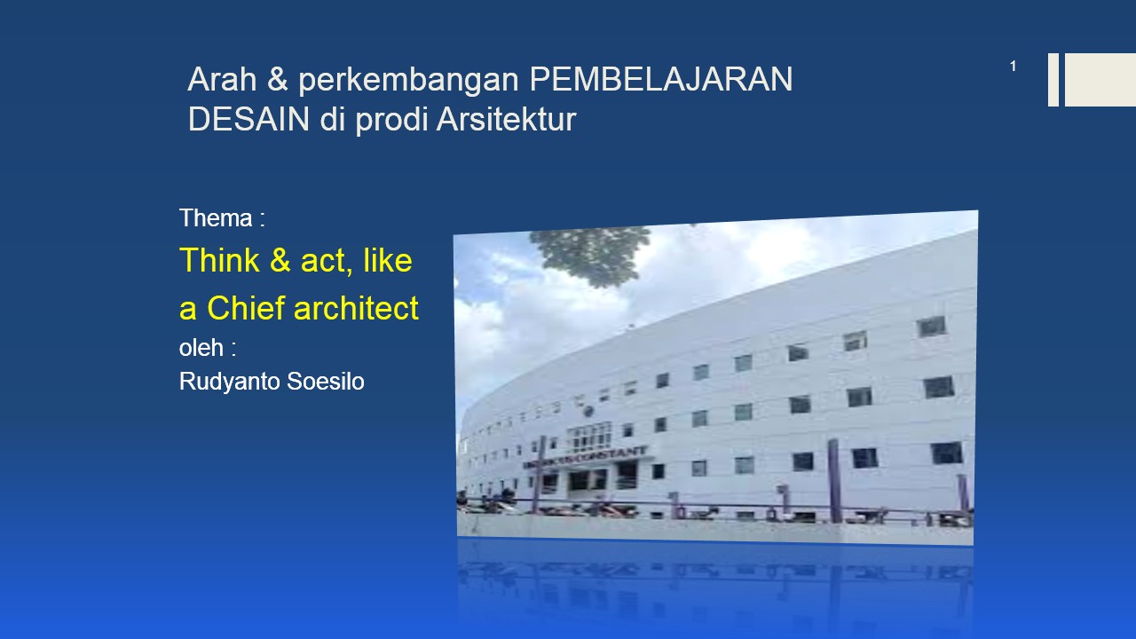 Presentasi Arah Pembelajaran Desain 23 April 2018